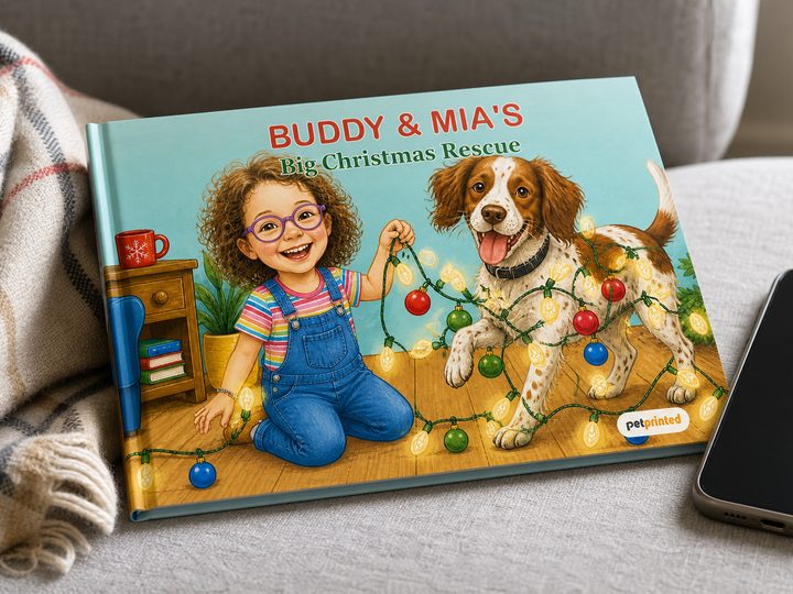 Lauren's book at home
